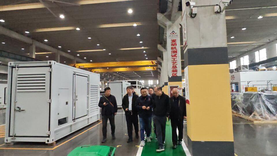 访问山东康沃工厂